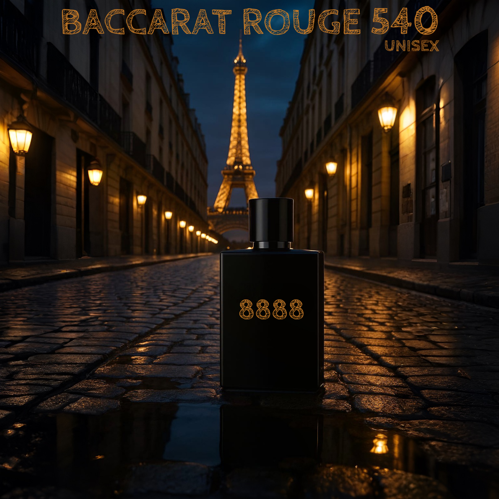 8888 - Impression of Baccarat Rouge 540 - SOBER
