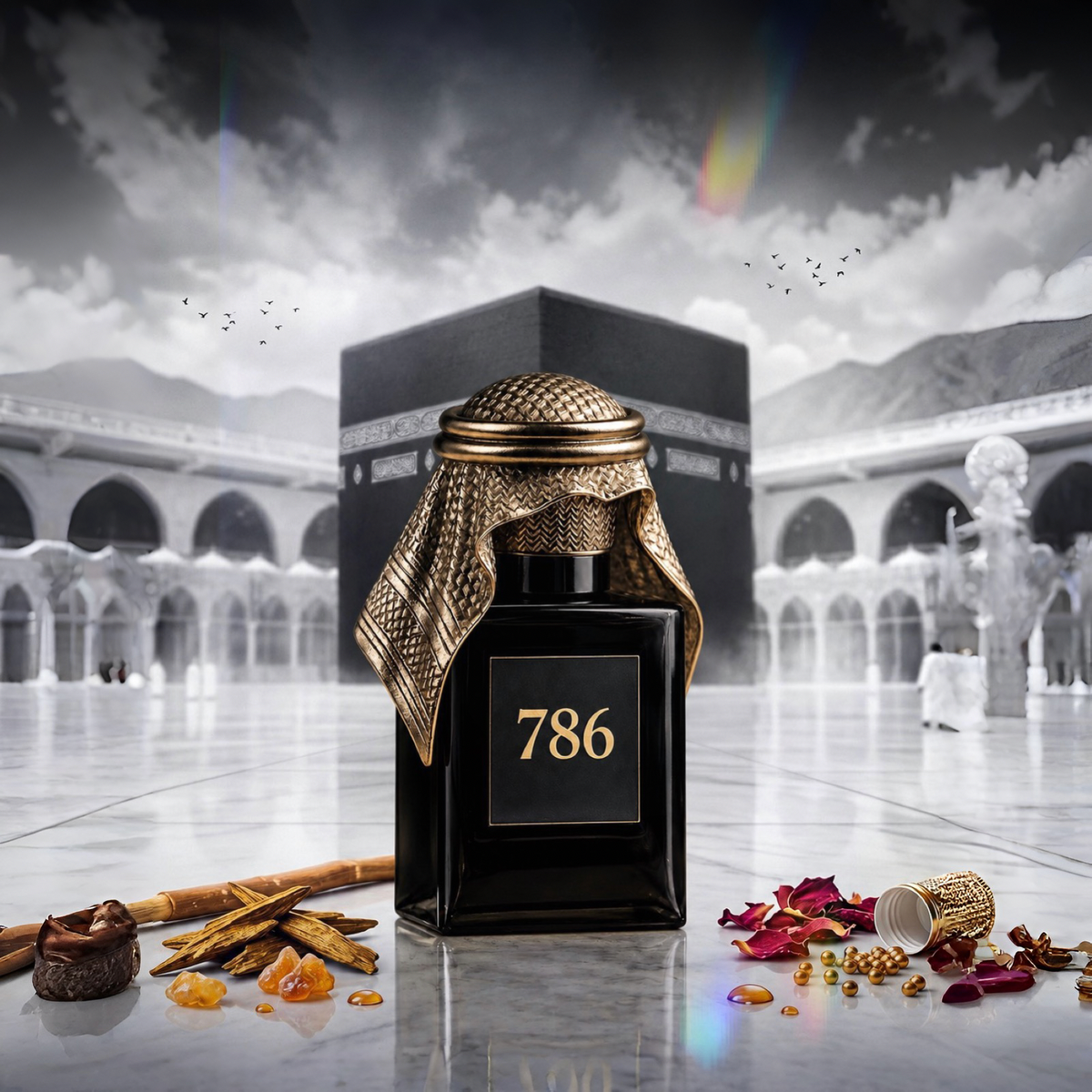 786 - GHILAF E KAABA | AL HARAMAIN